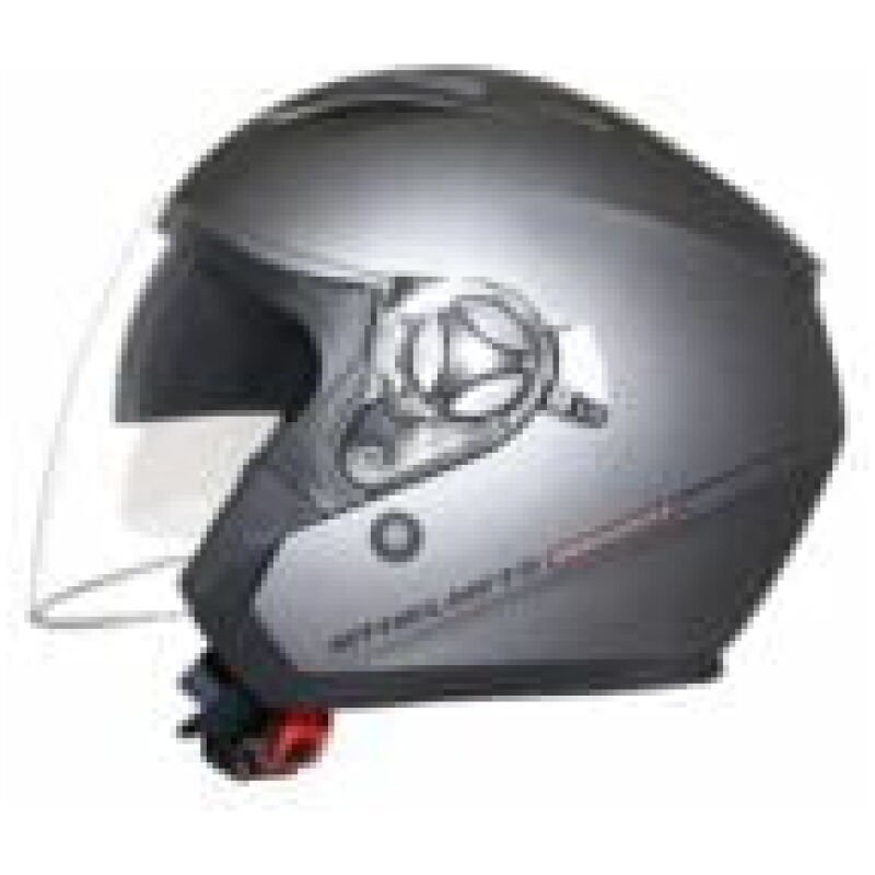 Casque Jet MT Helmets street boulevard SV gris titanium mat Ride Concept Lyon