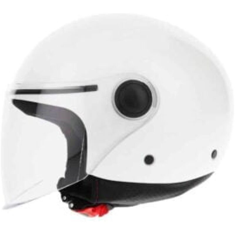 Casque Jet MT Helmets street blanc brillant - Accessoire Ride Concept