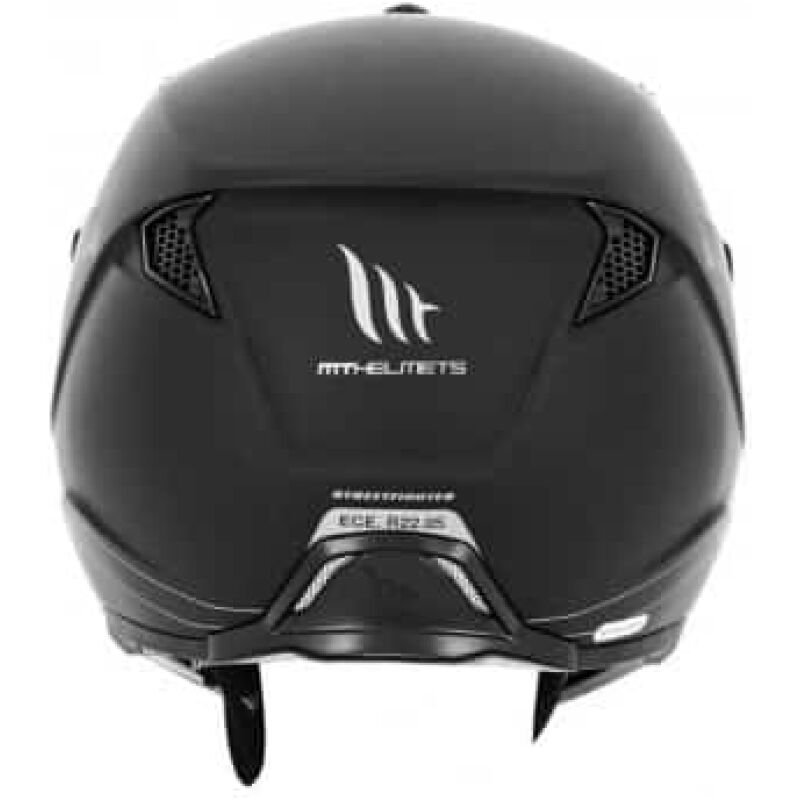 Casque trial MT Helmets streetfighter noir -Ride Concept