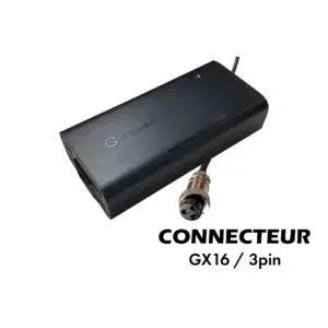 hargeur trottinette électrique 67.2V 5A (connecteur GX16-3p)