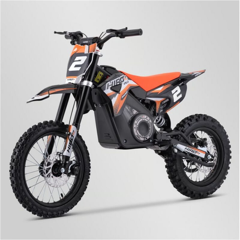 Dirt bike enfant électrique hiro rocket 1300w 2024 Orange