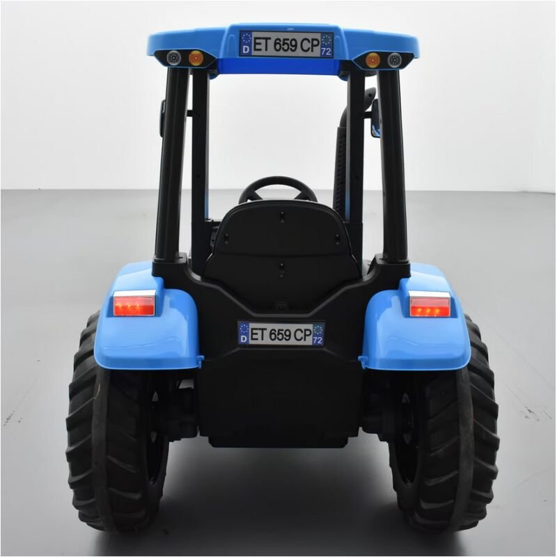 Tracteur électrique enfant new holland t7 Bleu