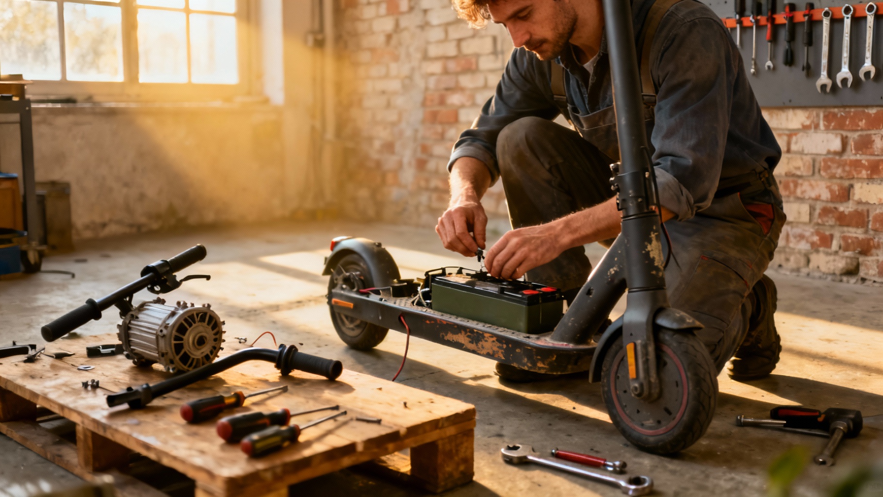 Comment réparer votre trottinette électrique à lyon
