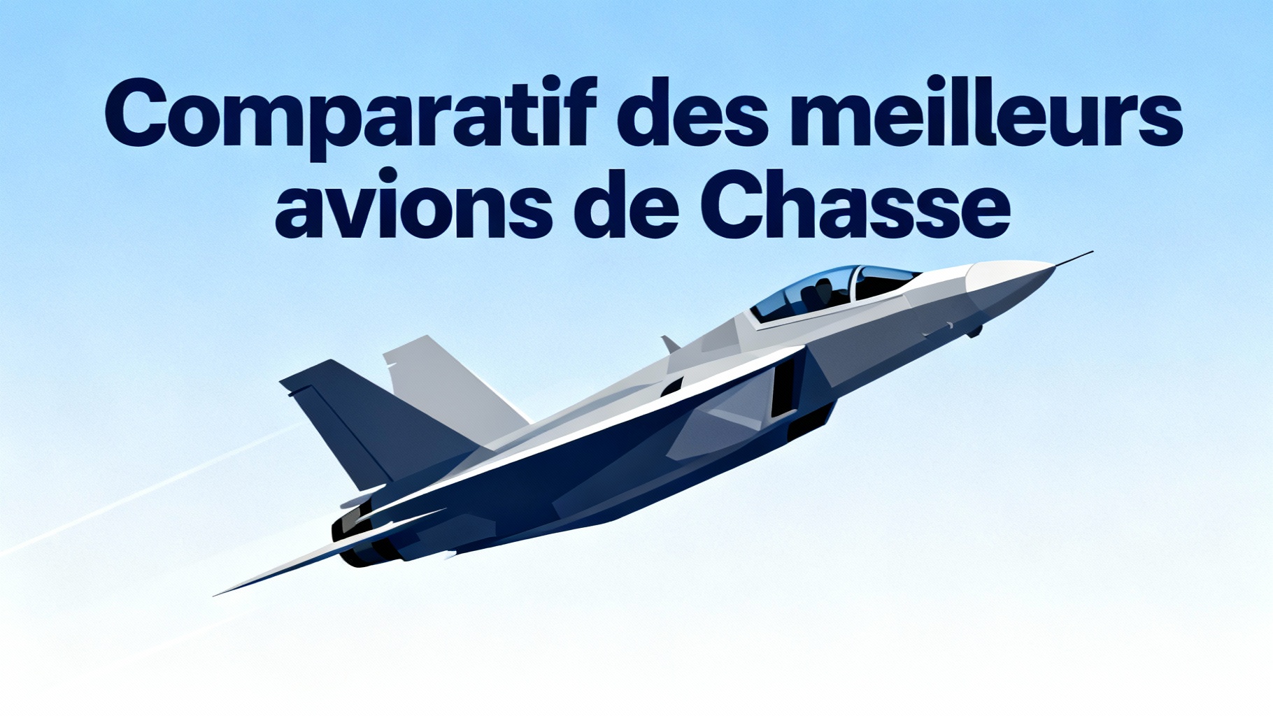 Découvrez le meilleur avion de chasse en 2025 1 Comparatif des meilleurs avions de chasse