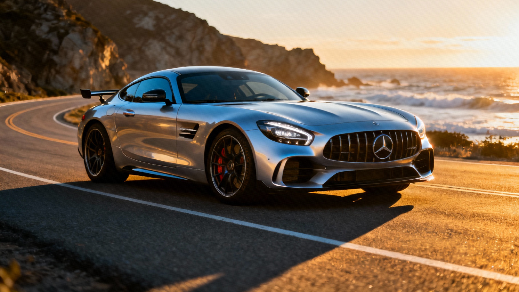 Découvrez le mercedes AMG GTR : performance et élégance