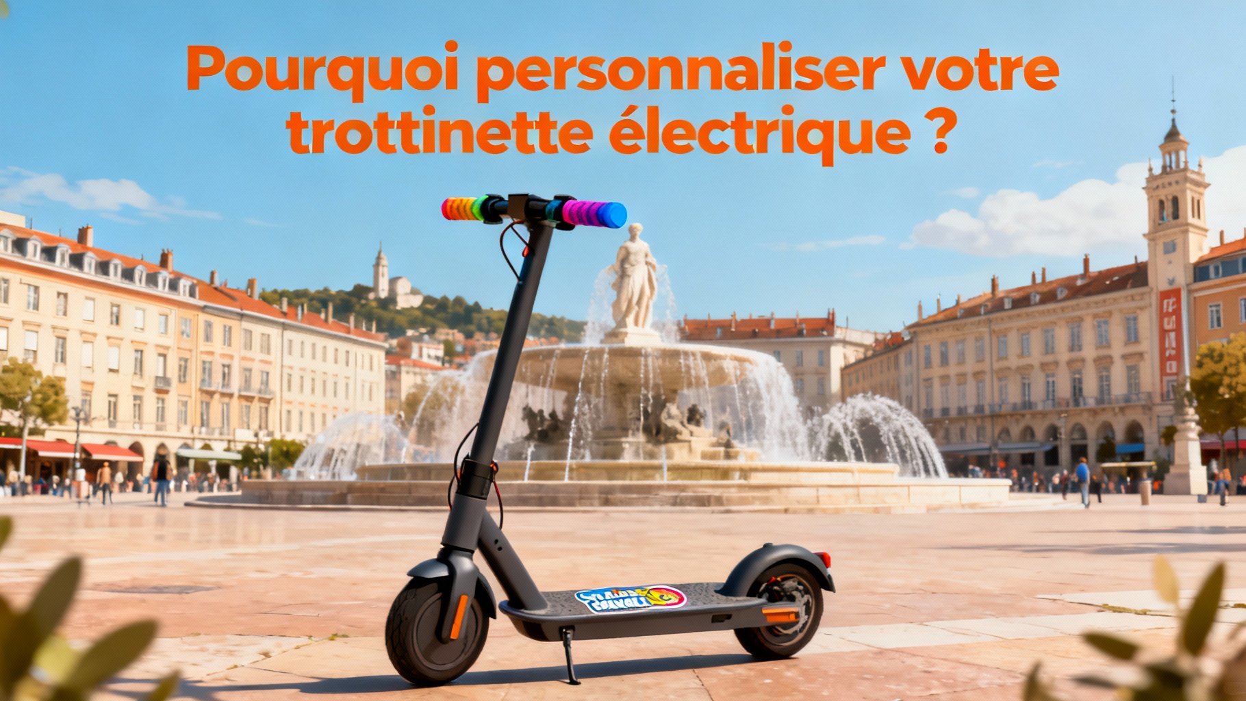 La customisation des trottinettes électriques à lyon 1 Pourquoi personnaliser votre trottinette électrique ?