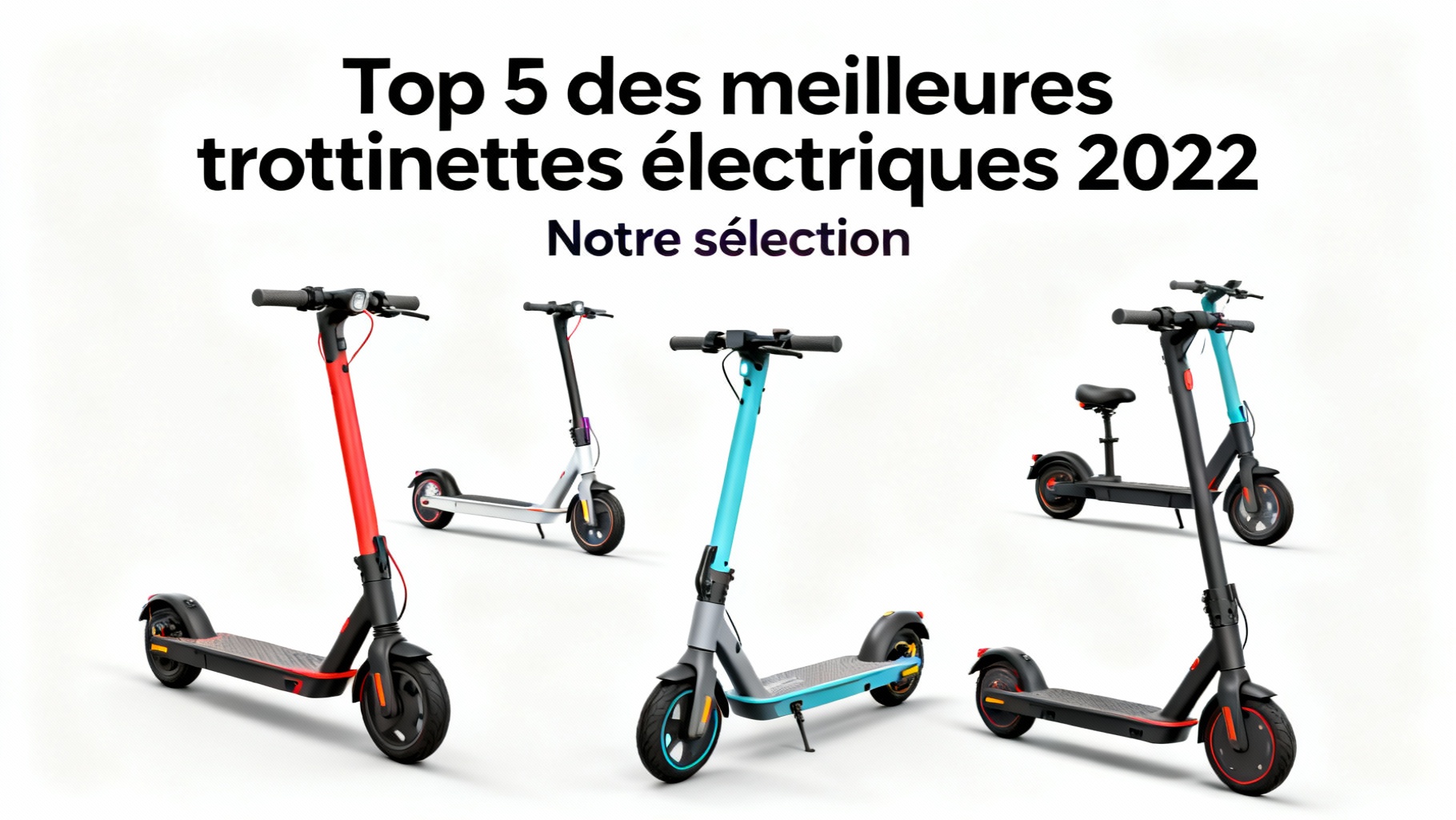 Top 5 des meilleures trottinettes électriques 2022