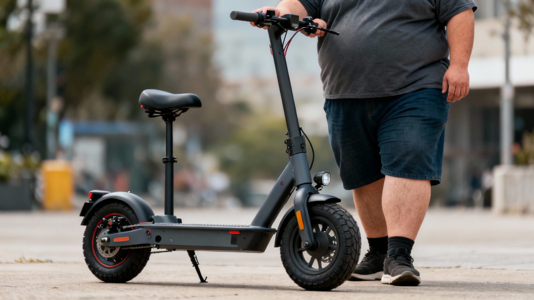 La trottinette électrique idéale pour les grands gabarits