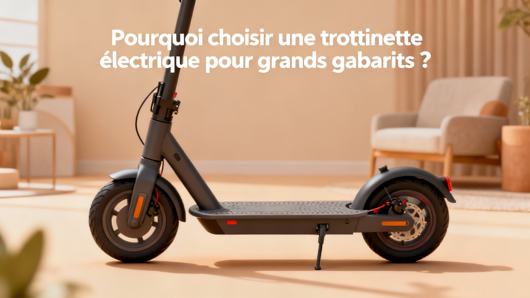 La trottinette électrique idéale pour les grands gabarits 1 Pourquoi choisir une trottinette électrique pour grands gabarits ?