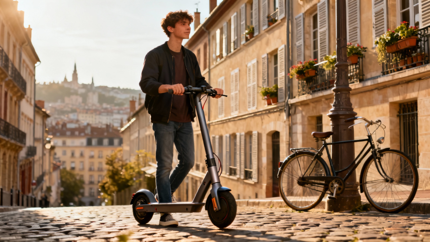 Louez une trottinette électrique à lyon facilement