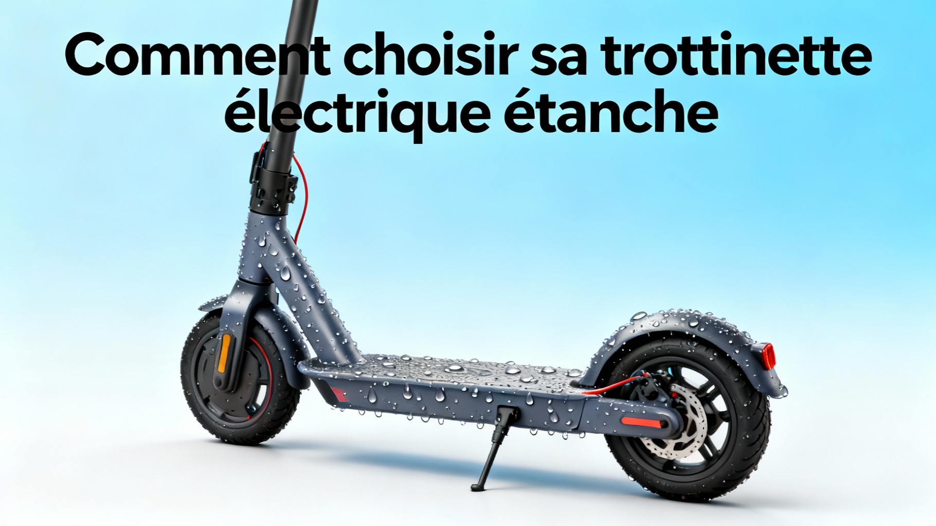 Comment choisir sa trottinette électrique étanche