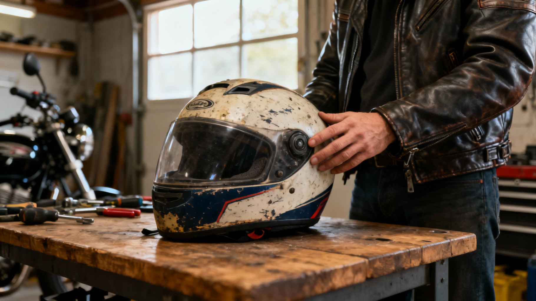 Quelle est la durée de vie d'un casque de moto ?