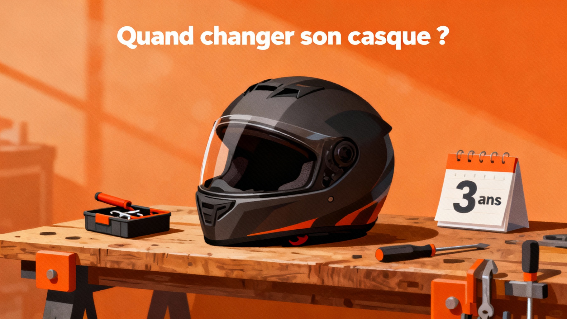 Quelle est la durée de vie d'un casque de moto ? 1 Quand changer son casque ?
