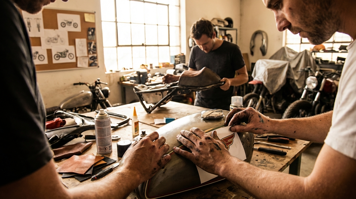 Simulation covering moto : personnalisez votre deux-roues