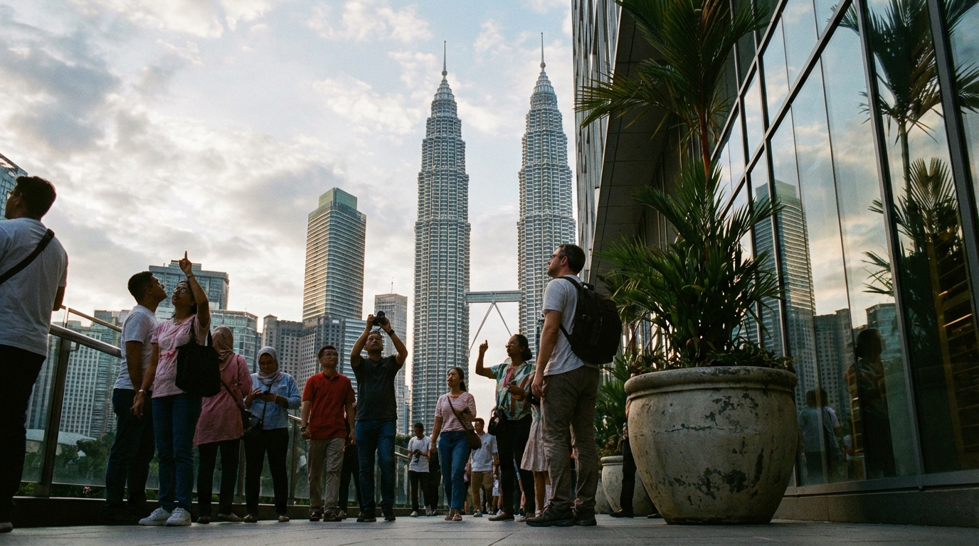 Découvrez la hauteur impressionnante des tours petronas