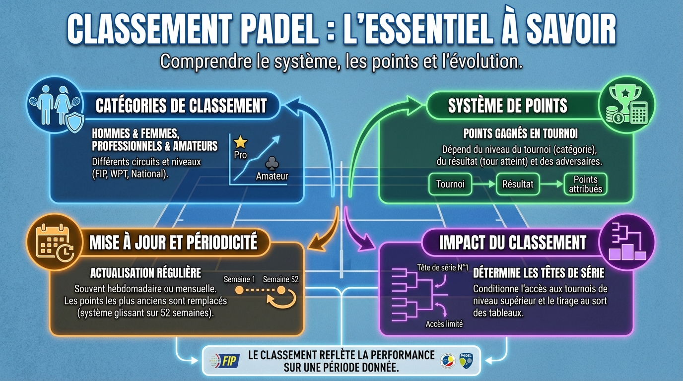 Critères d'évaluation et de classement