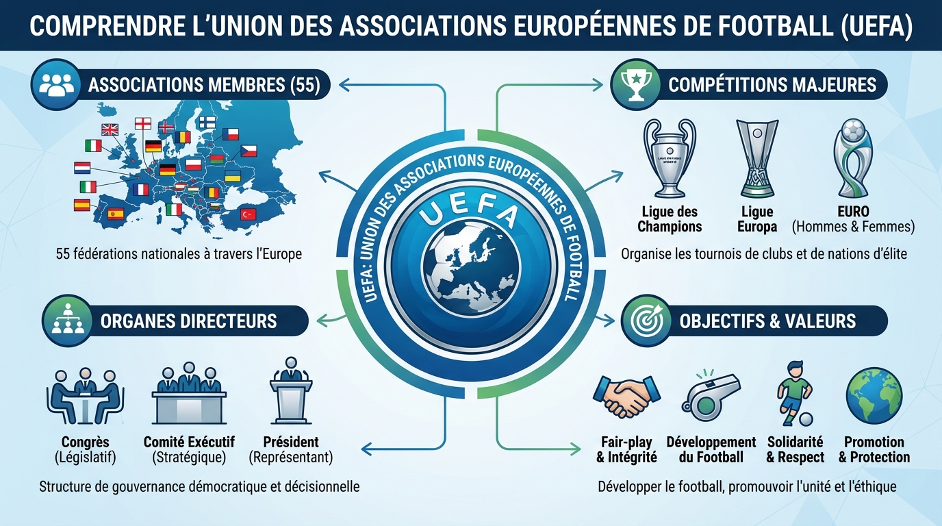 Comprendre l'union des associations européennes de football 1 Le rôle de l'UEFA dans le football européen