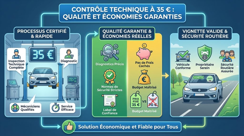 Contrôle technique à 35 euros : qualité et économies garanties – Ride ...