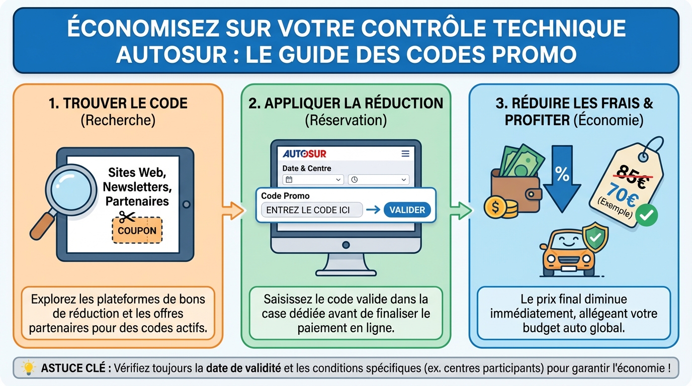 Comment utiliser un code promo Autosur ?