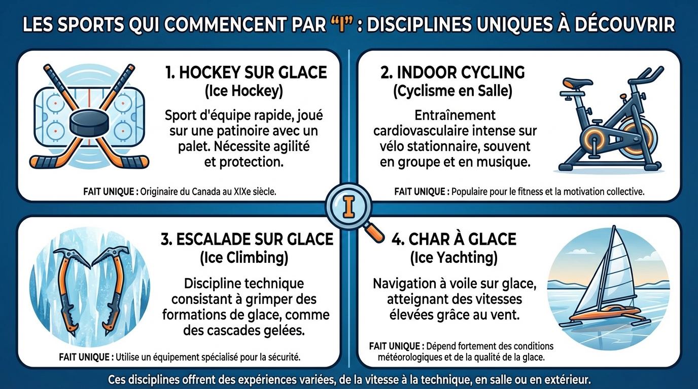 Les sports qui commencent par i : découvrez les disciplines uniques 1 Liste des sports qui commencent par i
