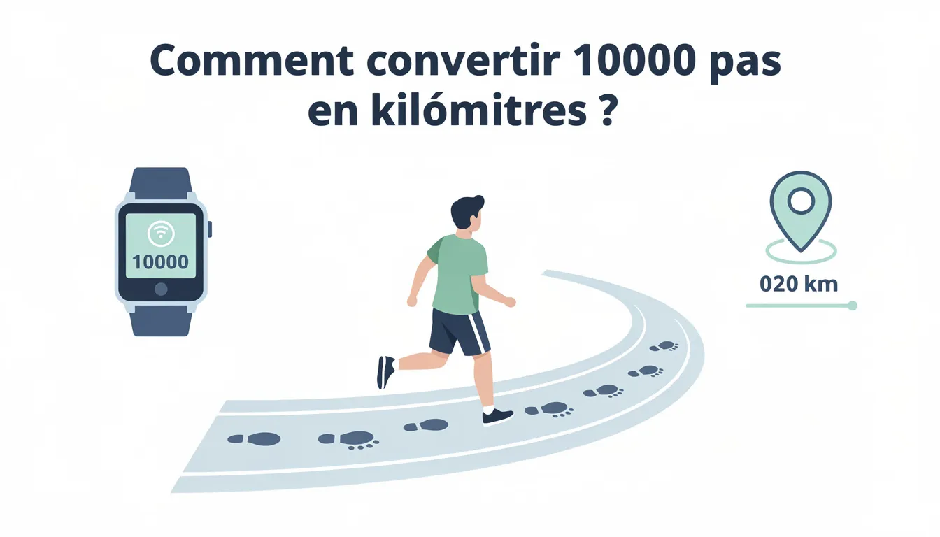 10000 pas en KM : découvrez la distance correspondante 1 Comment convertir 10000 pas en kilomètres ?