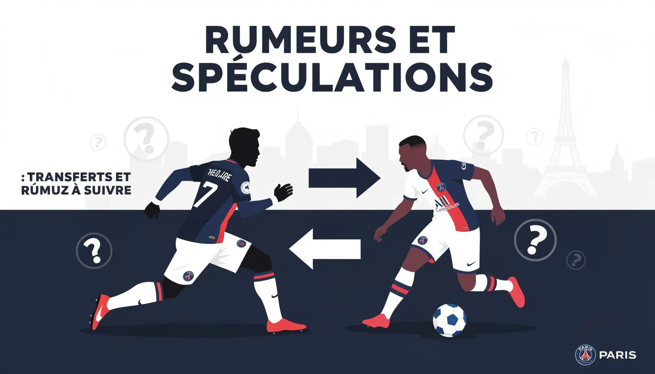 Mercato PSG 2023 : transferts et rumeurs à suivre 1 Rumeurs et Spéculations