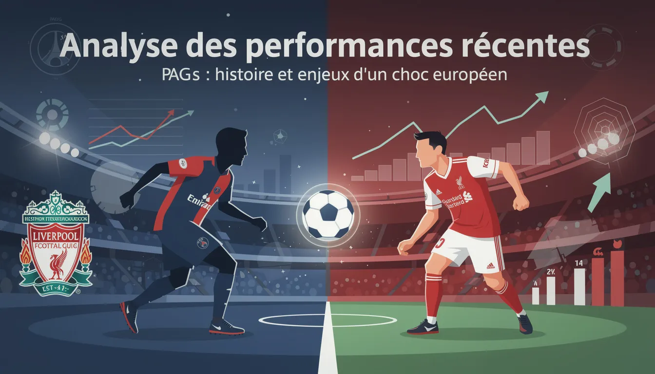 Psg vs liverpool : histoire et enjeux d'un choc européen 1 Analyse des performances récentes