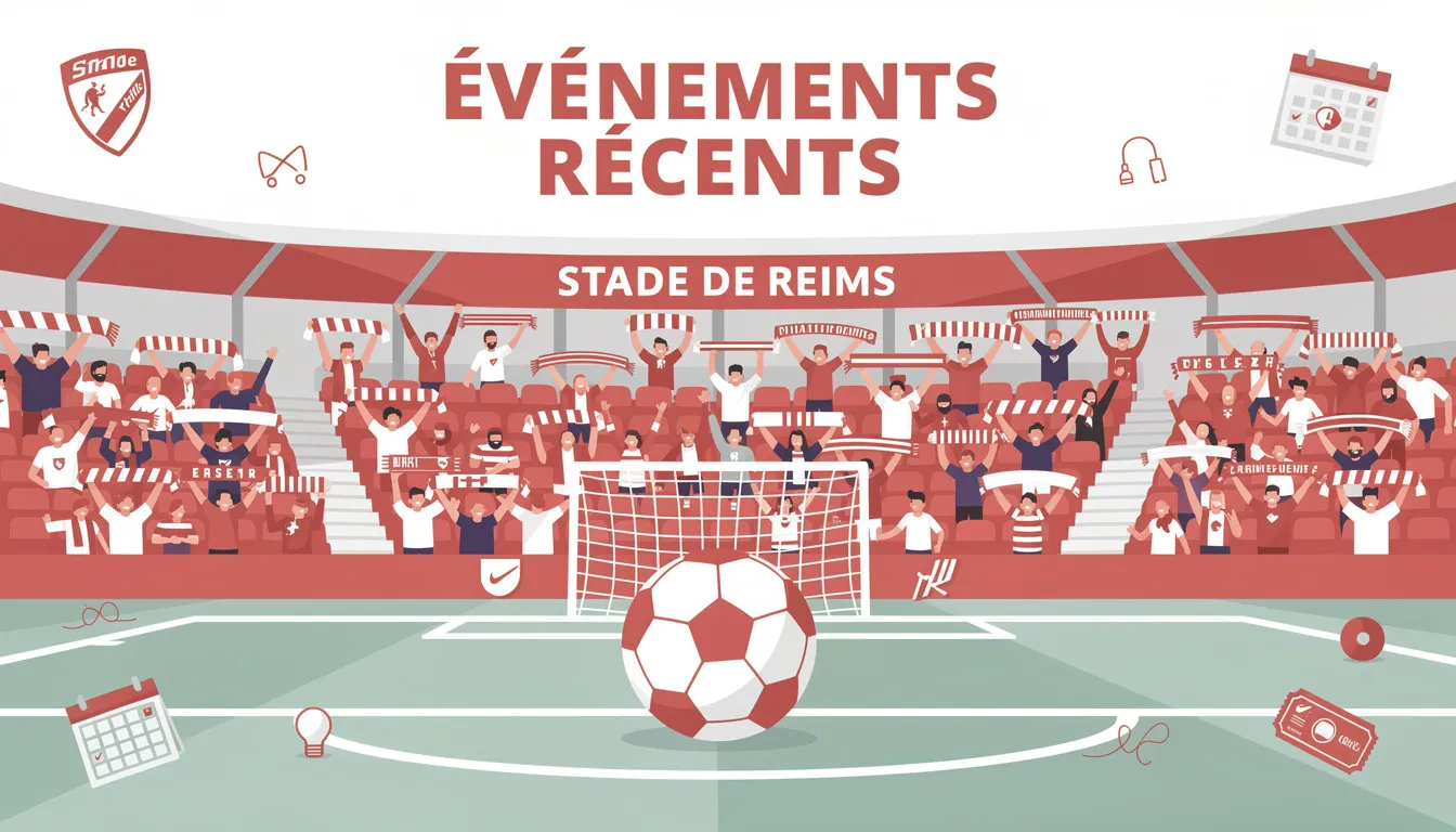 Tout savoir sur le stade de reims en 2023 1 Événements récents