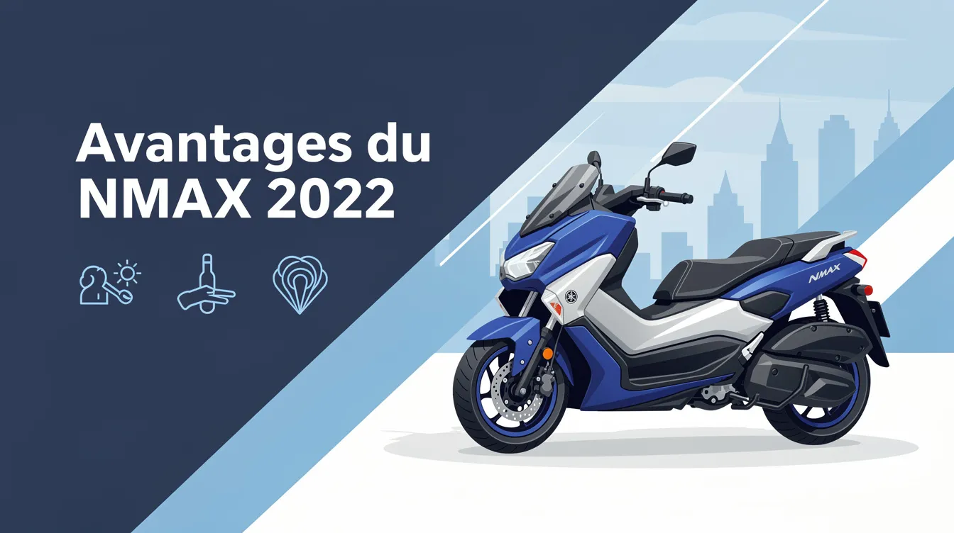 Découvrez le yamaha NMAX 2022 : performance et style 1 Avantages du NMAX 2022