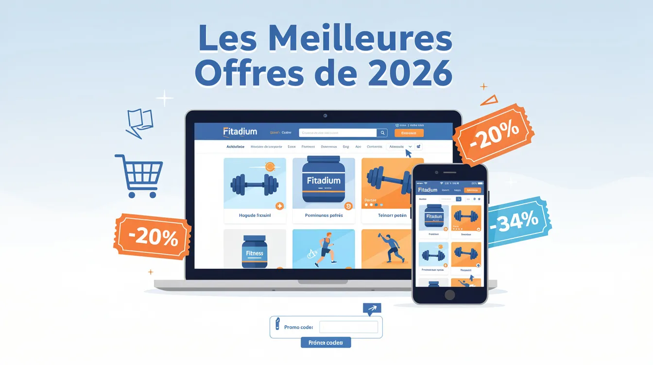 Découvrez les codes promo fitadium pour économiser en 2026 1 Les Meilleures Offres de 2026