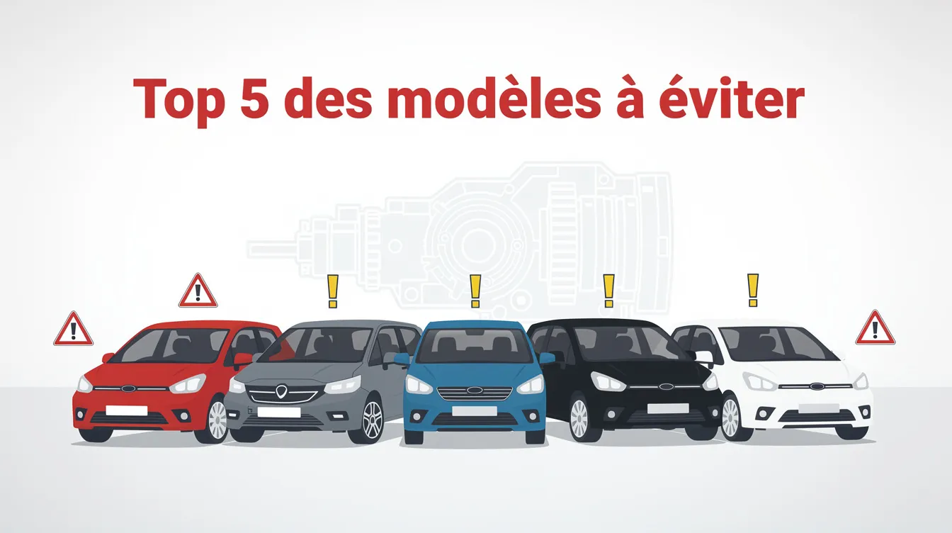 Les voitures à boîte de vitesse automatique à éviter 1 Top 5 des modèles à éviter