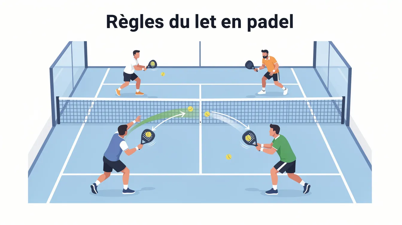 Tout savoir sur le let en padel : règles et stratégies 1 Règles du let en padel