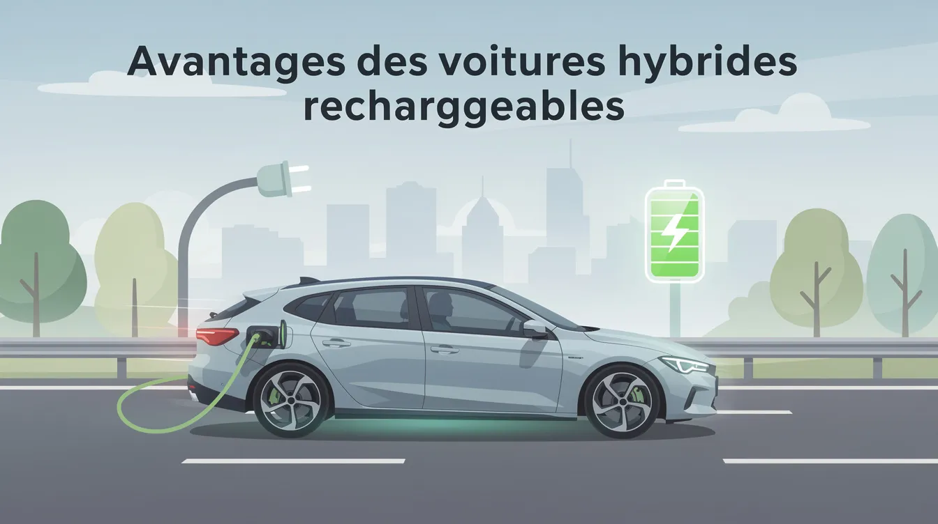 Voiture hybride rechargeable en roulant : tout ce qu'il faut savoir 1 Avantages des voitures hybrides rechargeables